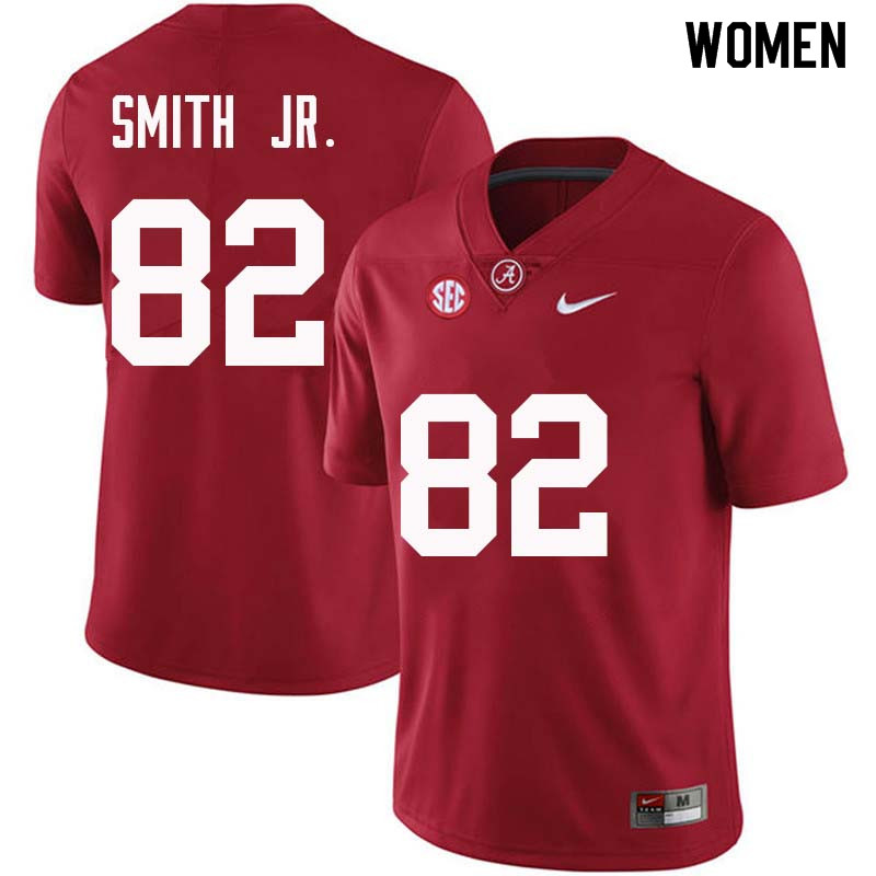 Alabama Crimson Tide Women's Irv Smith Jr. #82 Crimson NCAA Nike Authentic Stitched College Football Jersey UU16X68GY